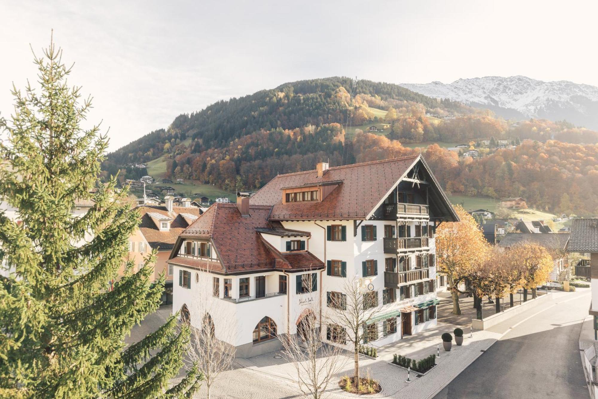 Posthotel Taube Schruns Exterior foto